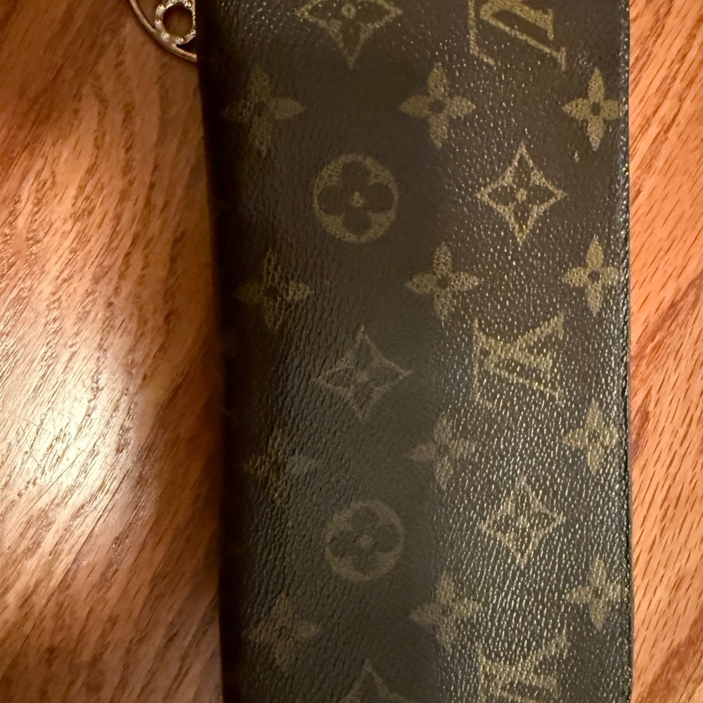 Louis Vuitton Dark Brown Monogram Clutch
